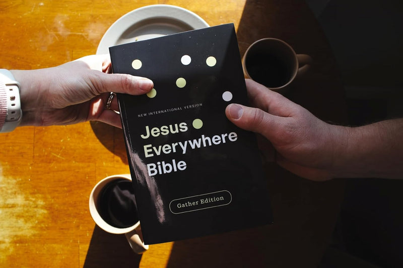 NIV outreach bible larger print comfort edition by zondervan