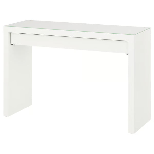 IKEA MALM Dressing table, white, 120x41 cm (47 1/4x16 1/8 ")