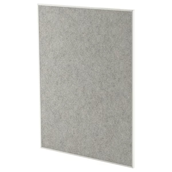IKEA MITTZON Whiteboard/noticeboard, white, 84x110x2 cm (33 1/8x43 1/4x3/4 ")