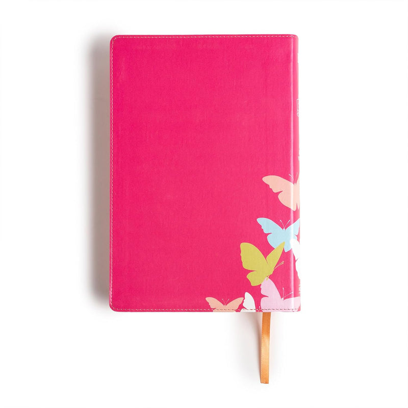 KJV One Big Story Bible, Pink LeatherTouch: Connecting Christ Throughout God's Story by Holman Bible Publishers