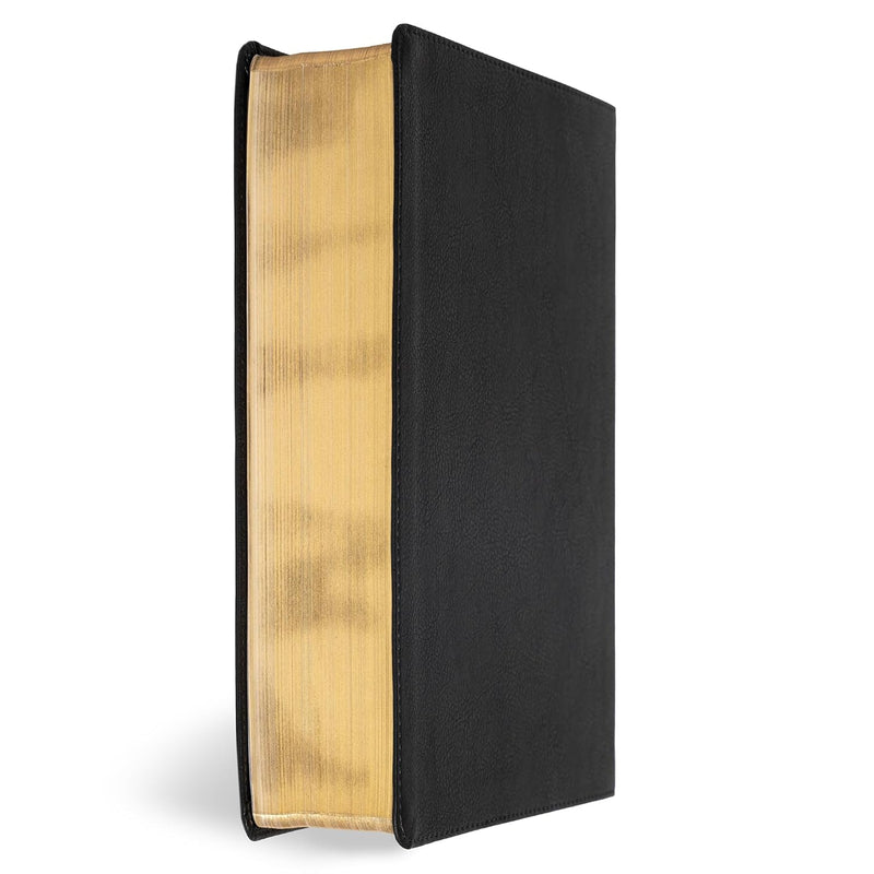 KJV Study Bible, Large Print Edition, Black Leathertouch Imitation Leather by Holman Bible Publishers