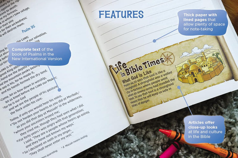 NIV Adventure Bible Field Notes: Psalms by Zondervan