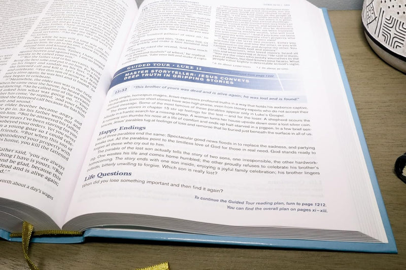 NIV Student Bible Hardcover Comfort Print by Philip Yancey, Tim Stafford