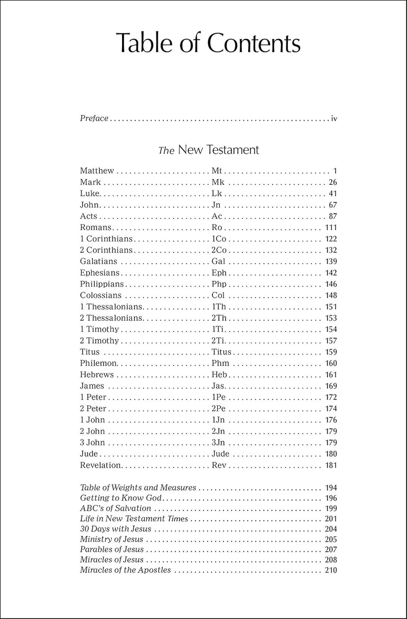 Holy Bible New Testament by Zondervan