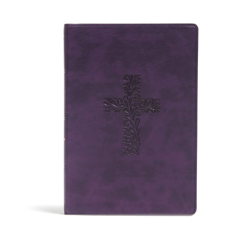 KJV Rainbow Study Bible, Purple LeatherTouch by Holman Bible Publishers