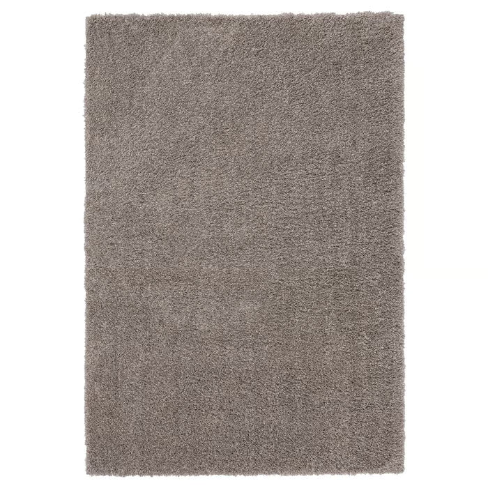 IKEA VINDEBÄK Rug, high pile, light beige, 160x230 cm (5 ' 3 "x7 ' 7 ")
