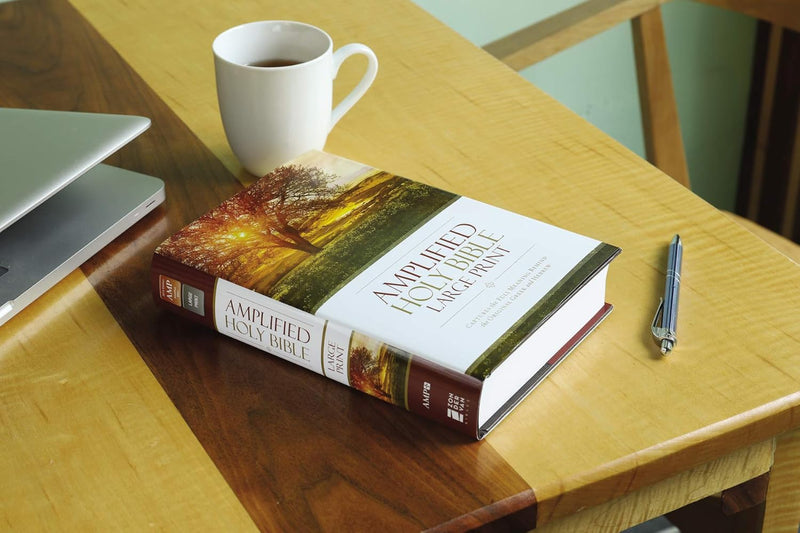 Amplified Holy Bible (Large Print Hardcover Edition)  by Zondervan