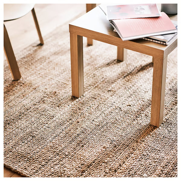 IKEA STRÖG Rug, flatwoven, natural, 120x180 cm (3 ' 11 "x5 ' 11 ")