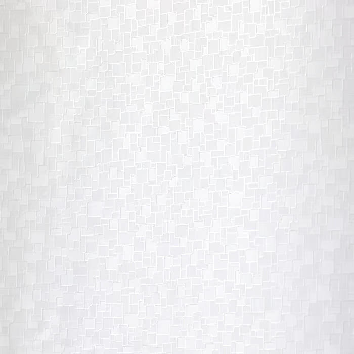 IKEA BJÄRSEN Shower curtain, white, 180x200 cm (71x79 ")
