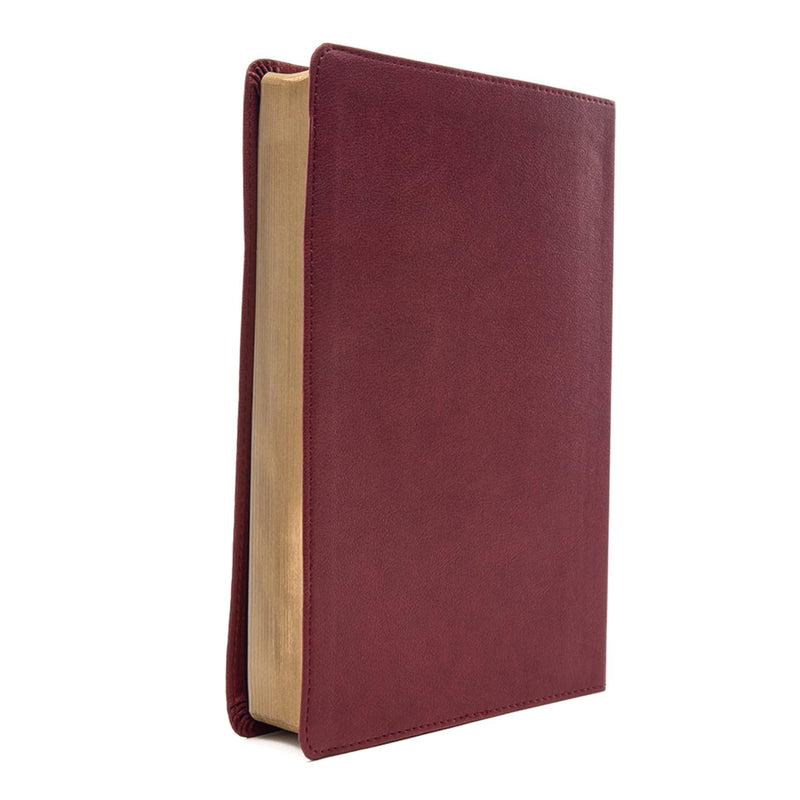 NASB Super Giant Print Reference Bible, Burgundy Leathertouch by Broadman & Holman Publishers