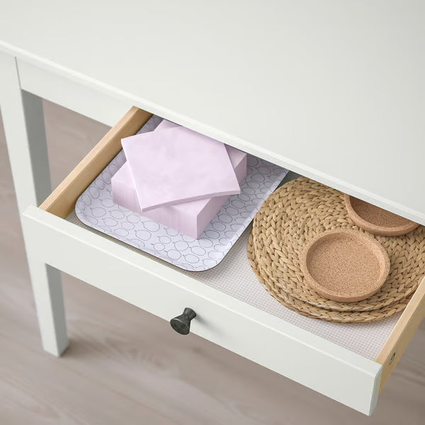 IKEA IDANAS Drop-leaf table, white, 51/86x96 cm (20 1/8/33 7/8x37 3/4 ")