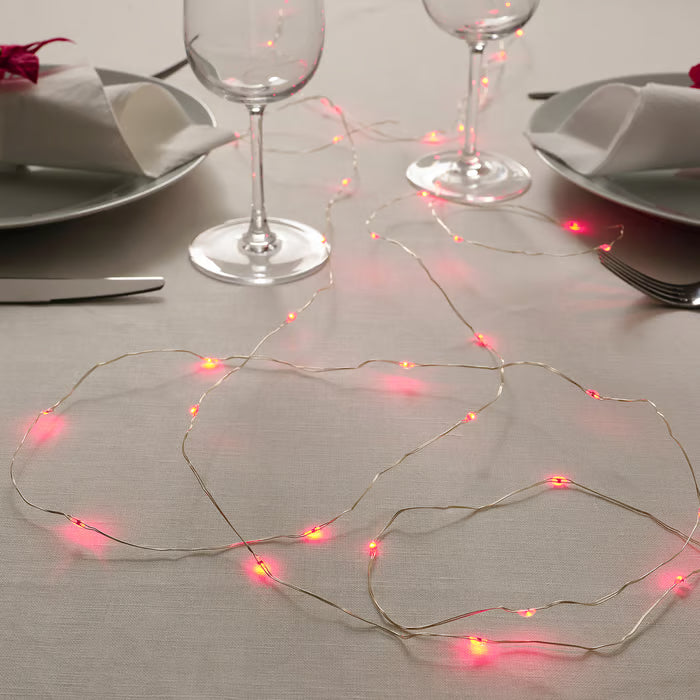 IKEA STRALA LED lighting chain with 40 lights, battery-operated
