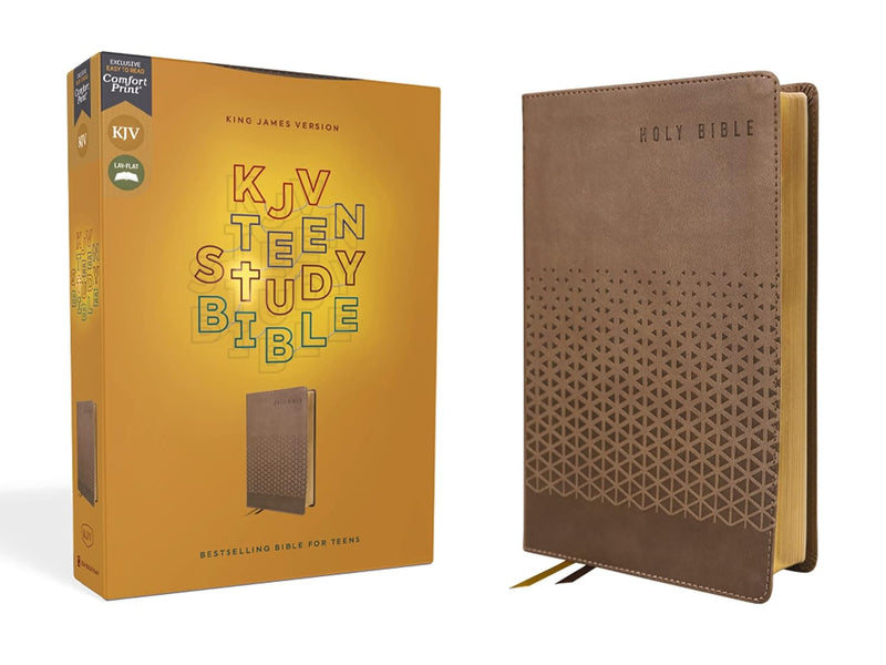 KJV Teen Study Bible, Leathersoft Brown, Comfort Print von Zondervan