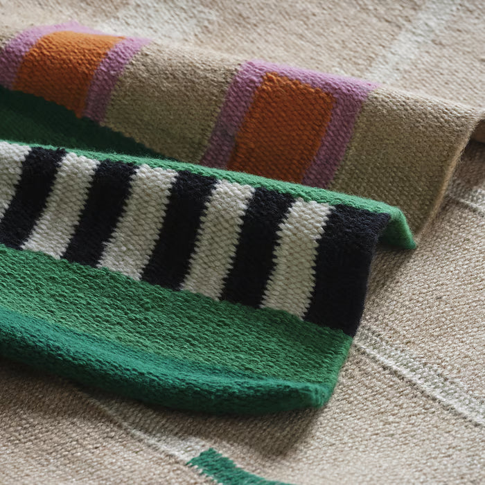 IKEA MAVINN Rug, beige/green, 170x240 cm (5 ' 7 "x7 ' 10 ")