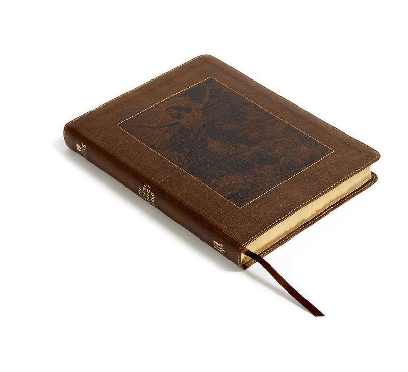 The Gospel Project Bible, Christ Ascending, Brown Leather Touch by Holman Bible Staff