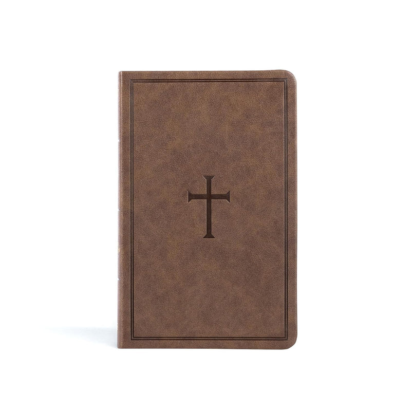 Holy Bible: KJV Thinline Reference Bible – Brown Leathertouch by Holman Bible Publishers
