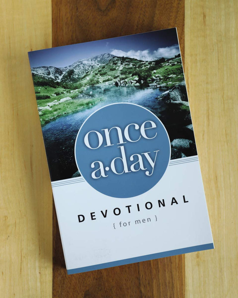 NIV Once‑A‑Day Devotional for Men by Zondervan