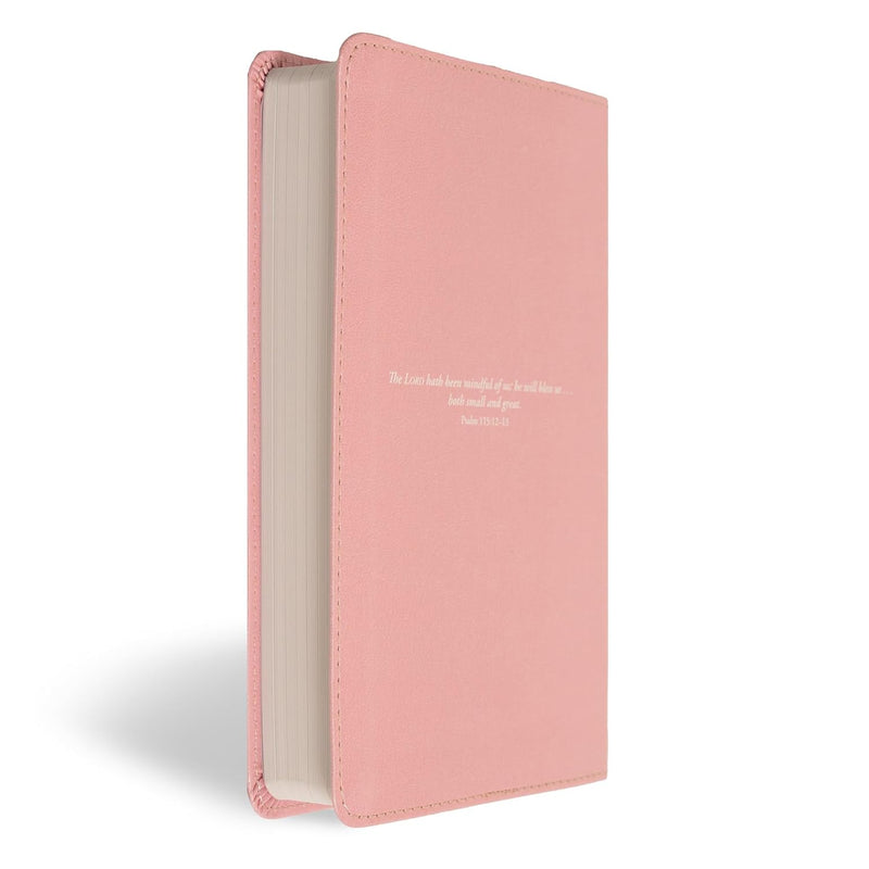 KJV Great and Small Bible, Pink LeatherTouch by Holman Bible Publishers