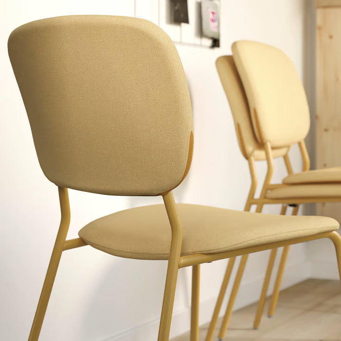 IKEA VIHALS Chair, yellow/Tibbleby yellow