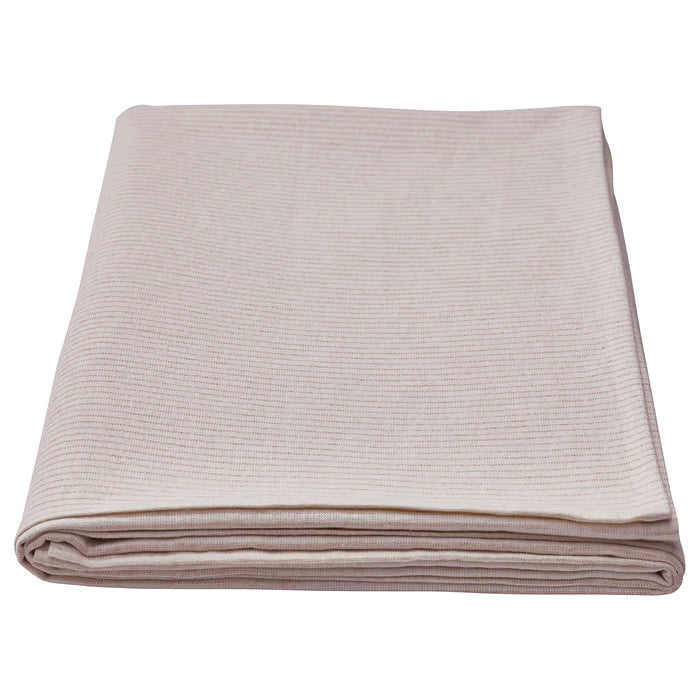 IKEA SILVERARV Tablecloth, beige, 145x240 cm (57x94 ")