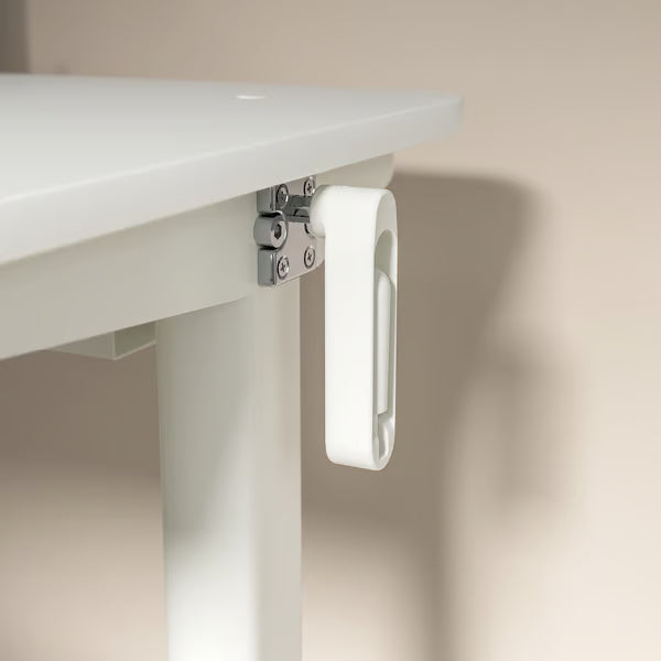 IKEA RELATERA Desk sit/stand, white, 90x60 cm (35 3/8x23 5/8 ")