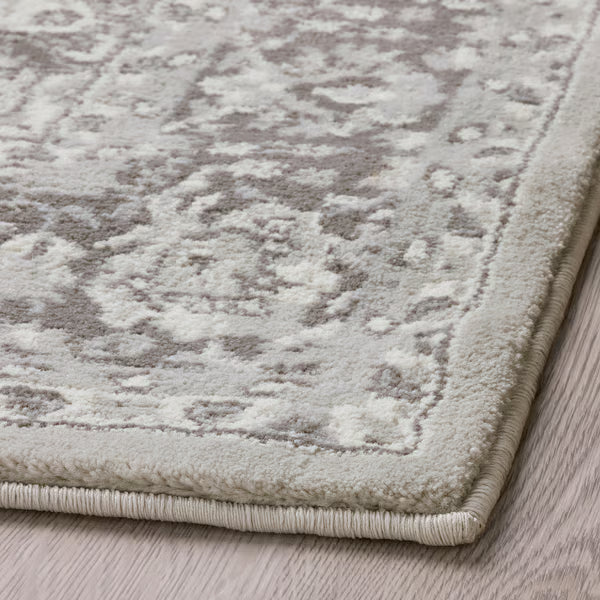 IKEA VEDBAK Rug, low pile, light grey, 133x195 cm (4 ' 4 "x6 ' 5 ")
