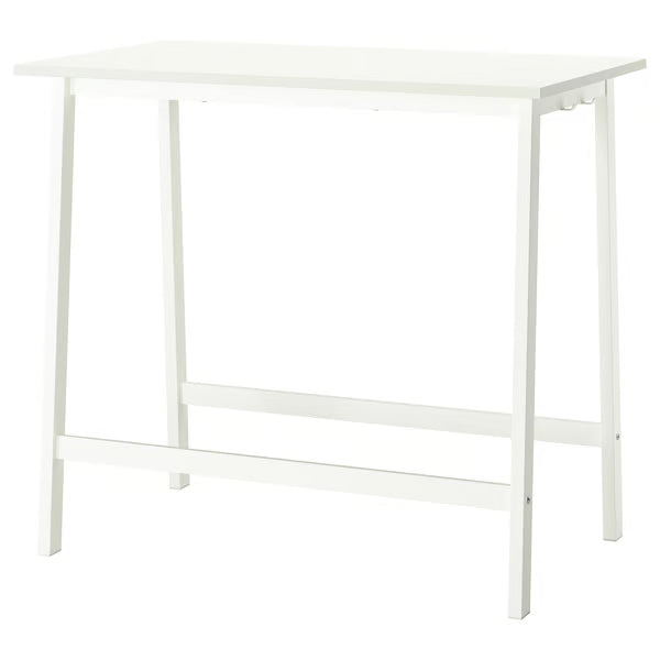 IKEA MITTZON Conference table, white, 120x68x105 cm (47 1/4x26 3/4x41 3/8 ")