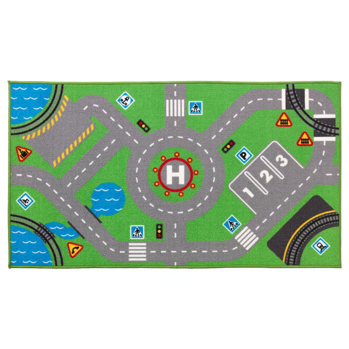 IKEA STORABO Rug, green, 75x133 cm (29 1/2x52 3/8 ")