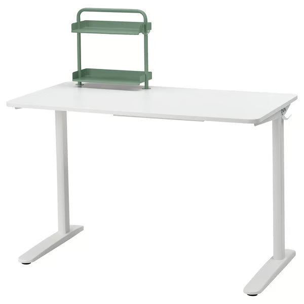 IKEA RELATERA Desk combination, white, 117x60 cm (46 1/8x23 5/8 ")