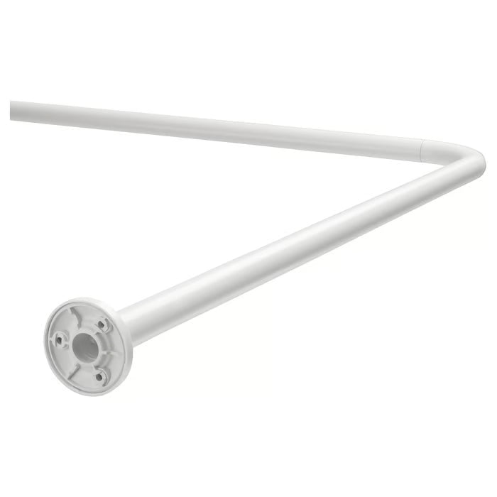 IKEA VIKARN Shower curtain rod, white