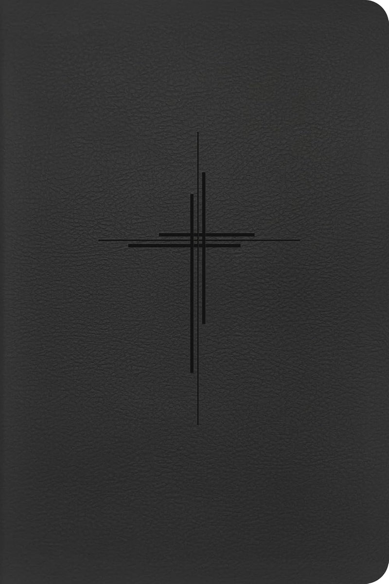 Holy Bible: New Living Translation, Trinity Cross Black  by Tyndale