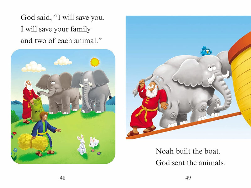 The Beginner's Bible Read Through the Bible: 8 Bible Stories for Beginning Readers by Zondervan