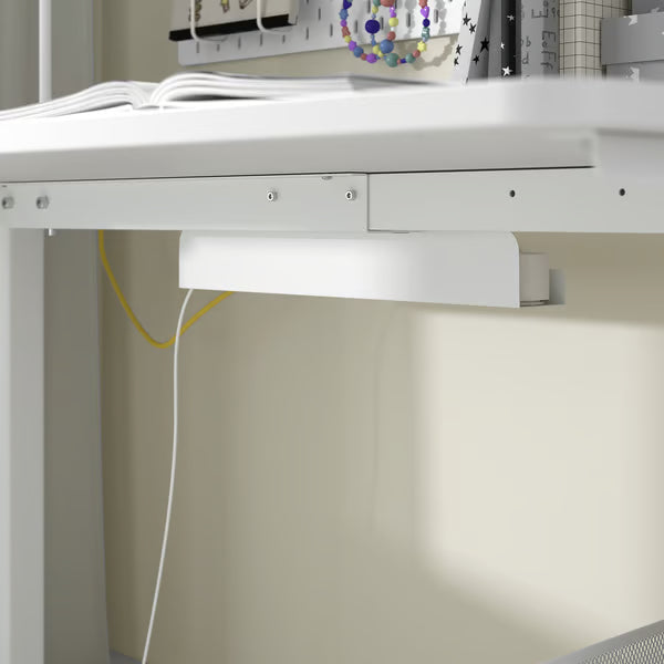 IKEA RELATERA Desk sit/stand, white, 117x60 cm (46 1/8x23 5/8 ")