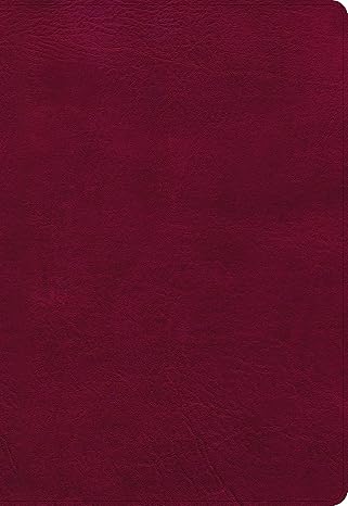 NASB Super Giant Print Reference Bible – Burgundy LeatherTouch, Indexed by Holman Bible Publishers