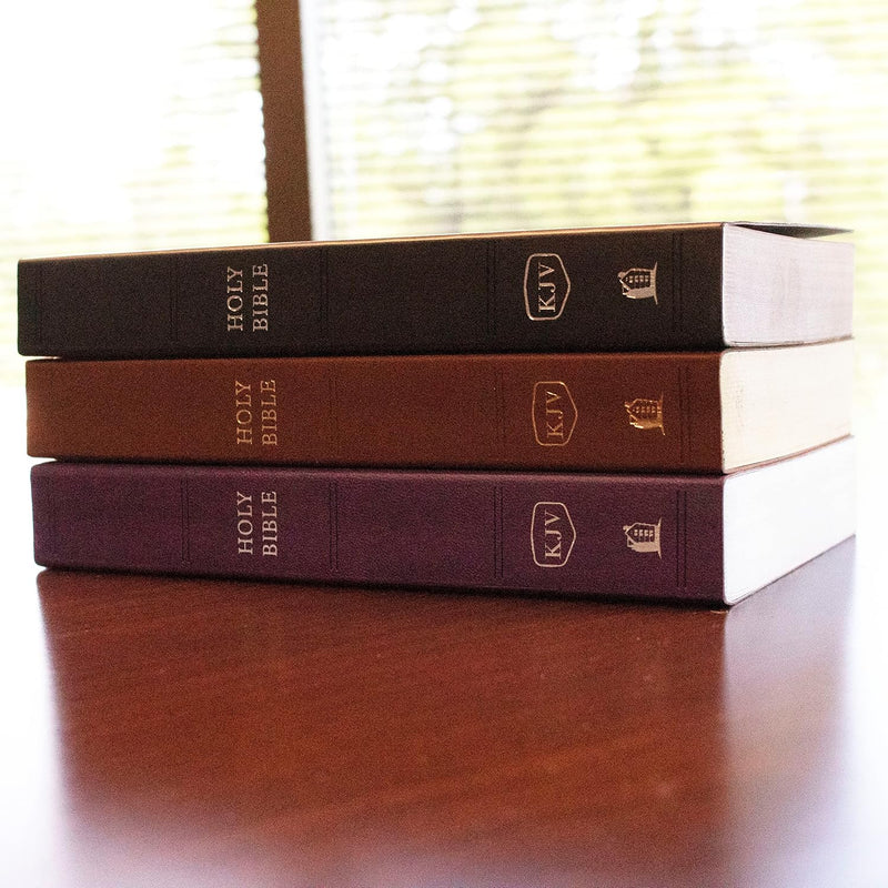 KJV, Holy Bible, Soft Touch Edition, Leathersoft, Brown, Comfort Print by Thomas Nelson Publishers
