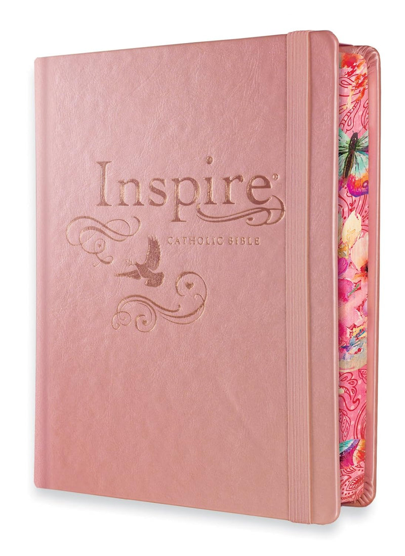 Inspire Catholic Bible NLT: The Bible for Coloring &amp; Creative Journaling by Tyndale