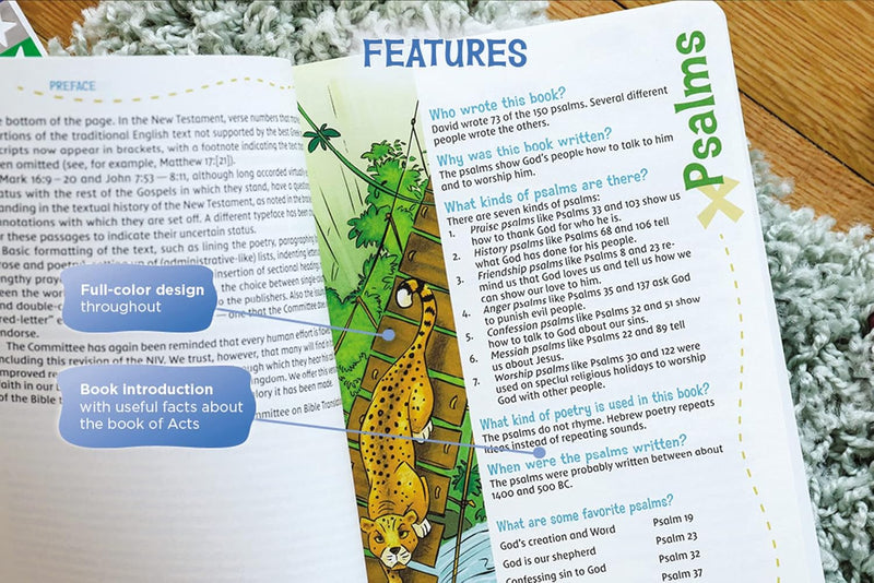 NIV Adventure Bible Field Notes: Psalms by Zondervan