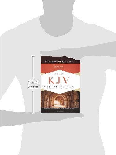 KJV Study Bible, Jacketed Hardcover  by Holman Bible Staff