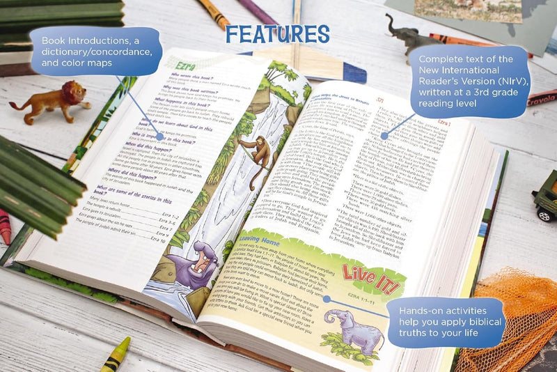 NIrV Adventure Bible for Early Readers by Lawrence O. Richards