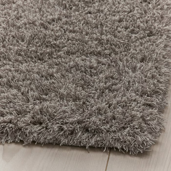 IKEA VINDEBÄK Rug, high pile, light beige, 160x230 cm (5 ' 3 "x7 ' 7 ")