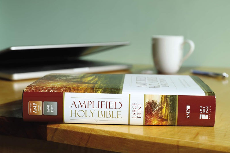 Amplified Holy Bible (Large Print Hardcover Edition)  by Zondervan