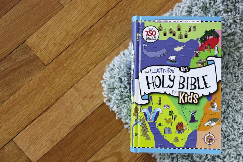 NIrV The Illustrated Holy Bible for Kids by Zonderkidz
