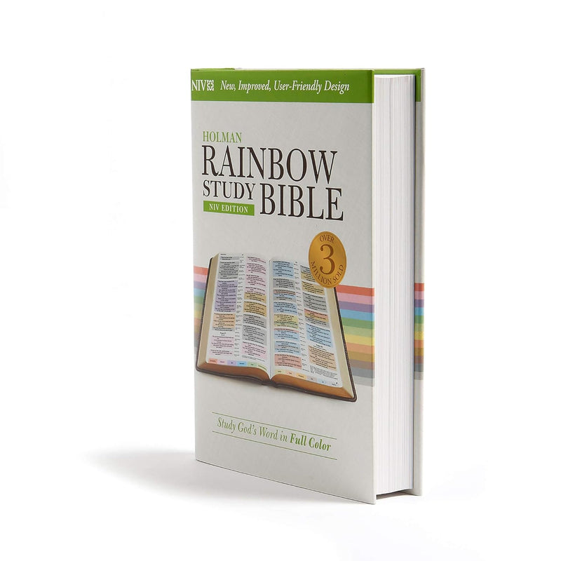 NIV Rainbow Study Bible, Jacketed Hardcover by Holman Bible Staff