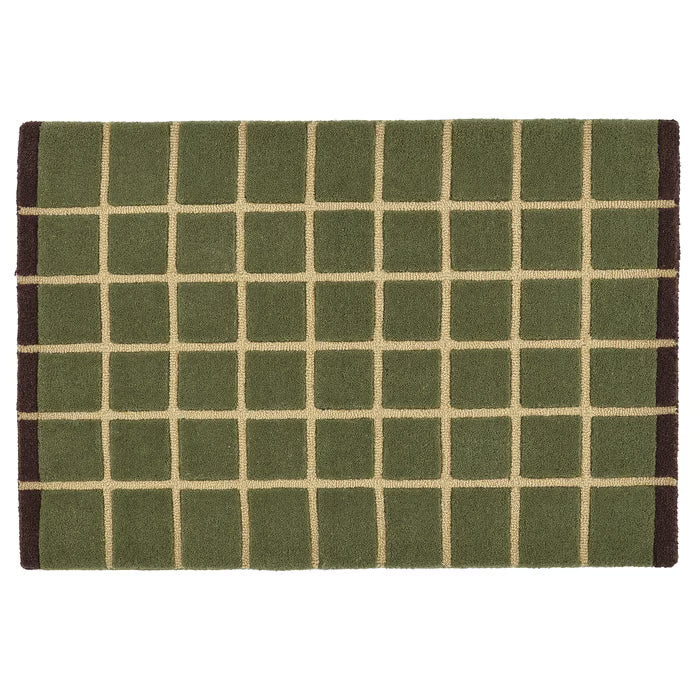 IKEA POSTKONTOR Door mat, indoor, green, 40x60 cm (1 ' 4 "x2 ' 0 ")
