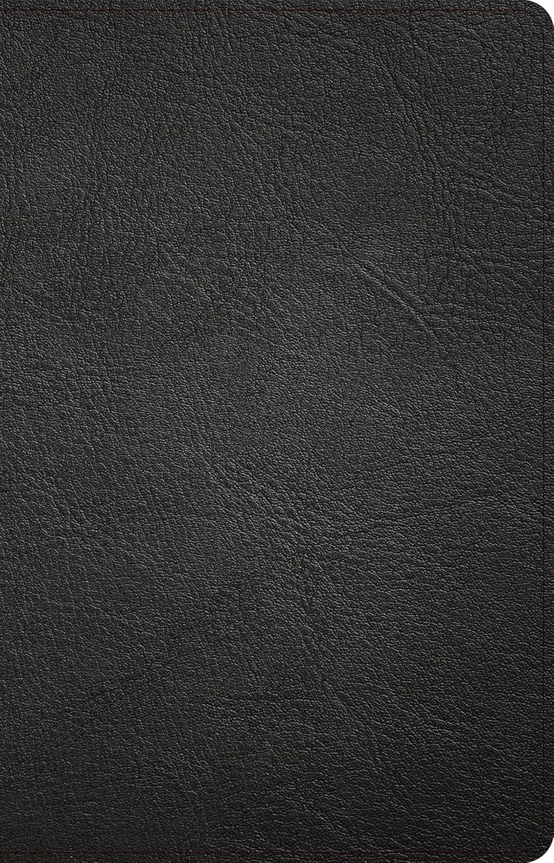NASB Large Print Thinline Bible – Black Premium Goatskin by Holman Bible Publishers