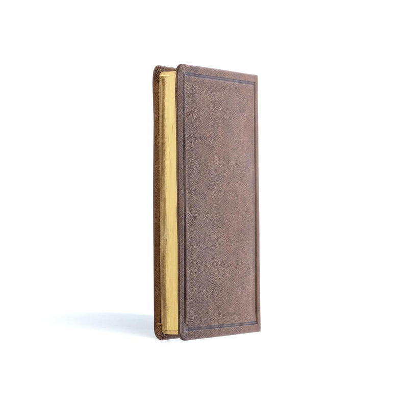 Holy Bible: KJV Thinline Bible – Brown Leathertouch by Holman Bible Publishers