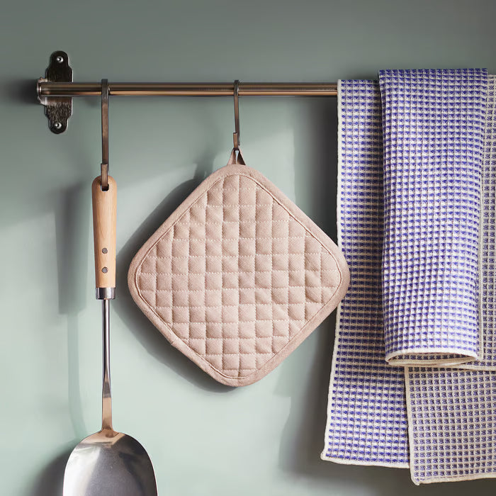 IKEA VÄLVÅRDAD Pot holder, beige, 19x19 cm (7x7 ")