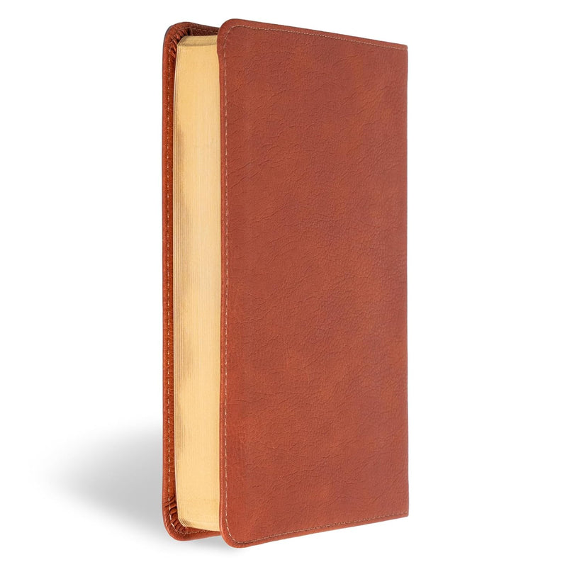 Personal Size Bible, Burnt Sienna LeatherTouch by Holman Bible Publishers