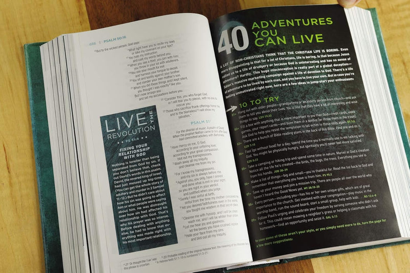 : NIV, Revolution Bible, Hardcover: Die Bibel für Teenager von Zondervan Publishing House