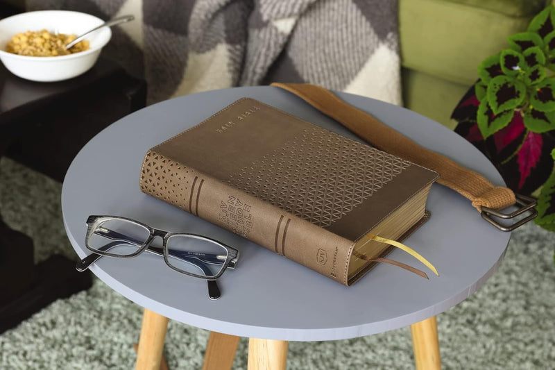 KJV Teen Study Bible, Leathersoft Brown, Comfort Print von Zondervan